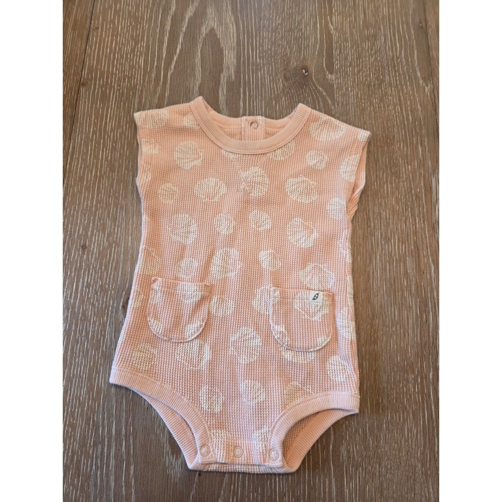 Easy peasy baby girl romper 12 mos